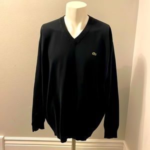 Lacoste Vee Neck Sweater